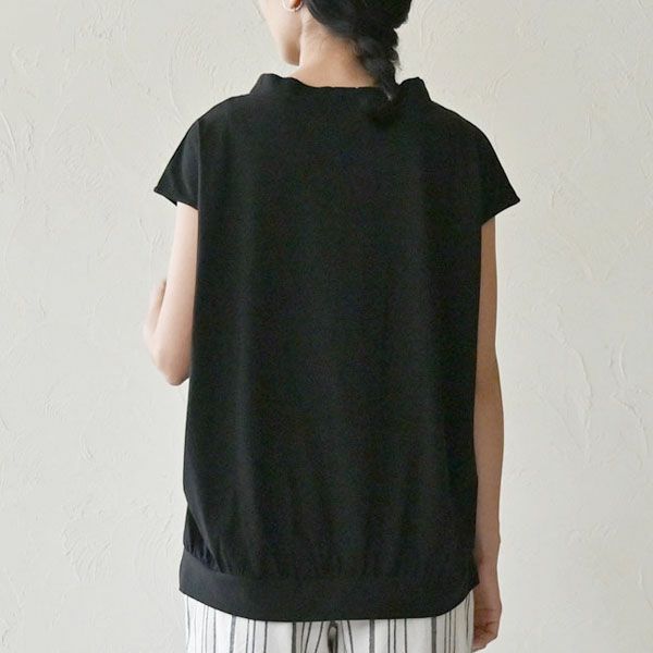 オーガニックコットン フレンチスリーブトップ