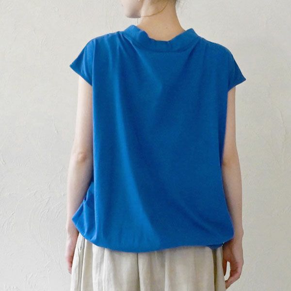 オーガニックコットン フレンチスリーブトップ