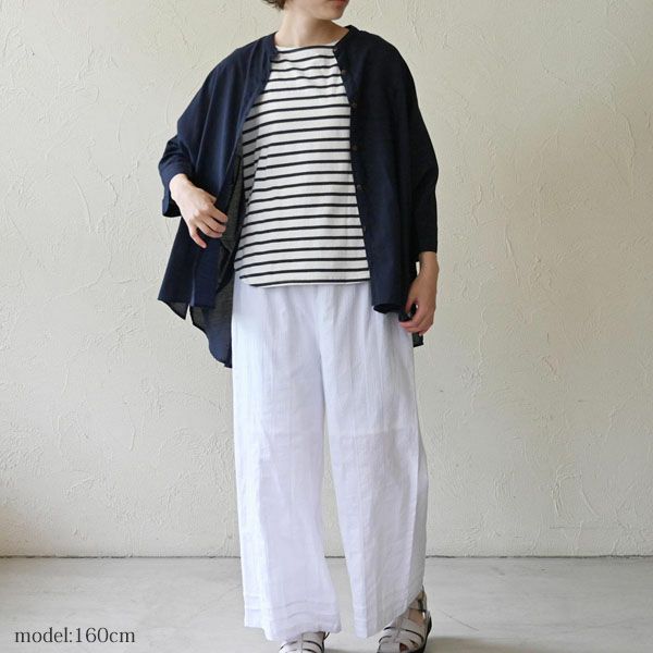 オーガニックコットン ノースリーブトップ