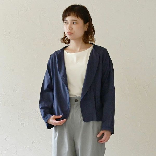 オーガニックコットン ノースリーブトップ