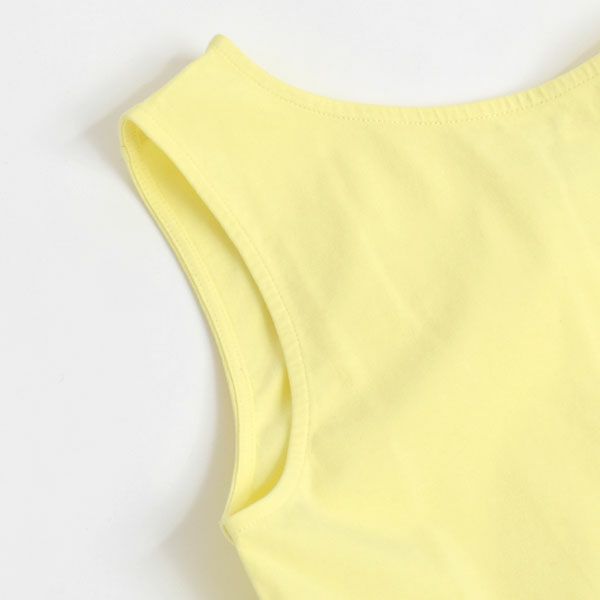 オーガニックコットン ノースリーブトップ