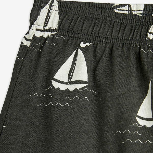 オーガニックコットン キッズショートパンツSailing boats