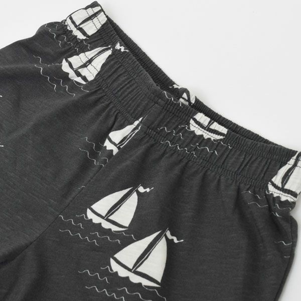 オーガニックコットン キッズショートパンツSailing boats