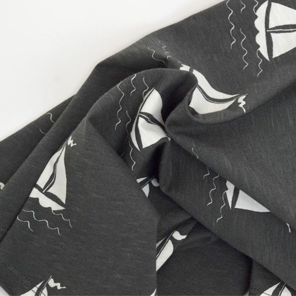 オーガニックコットン キッズショートパンツSailing boats