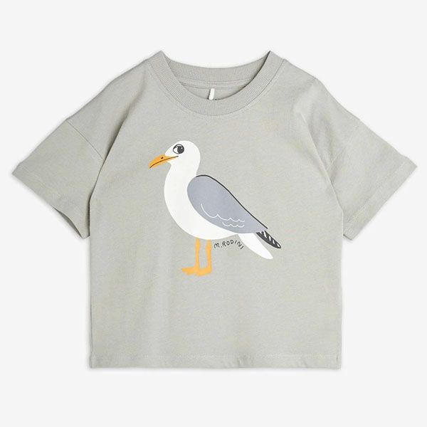 オーガニックコットン キッズTシャツSeagull