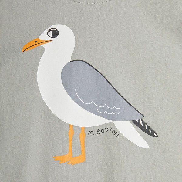 オーガニックコットン キッズTシャツSeagull