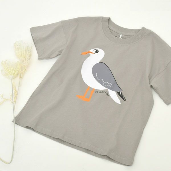 オーガニックコットン キッズTシャツSeagull