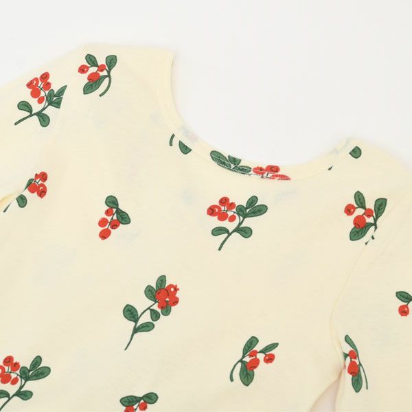 オーガニックコットン キッズTシャツ Lingonberries
