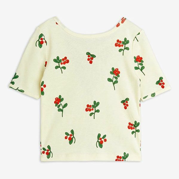 オーガニックコットン キッズTシャツ Lingonberries