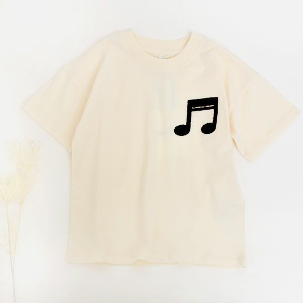 オーガニックコットン キッズTシャツ Note