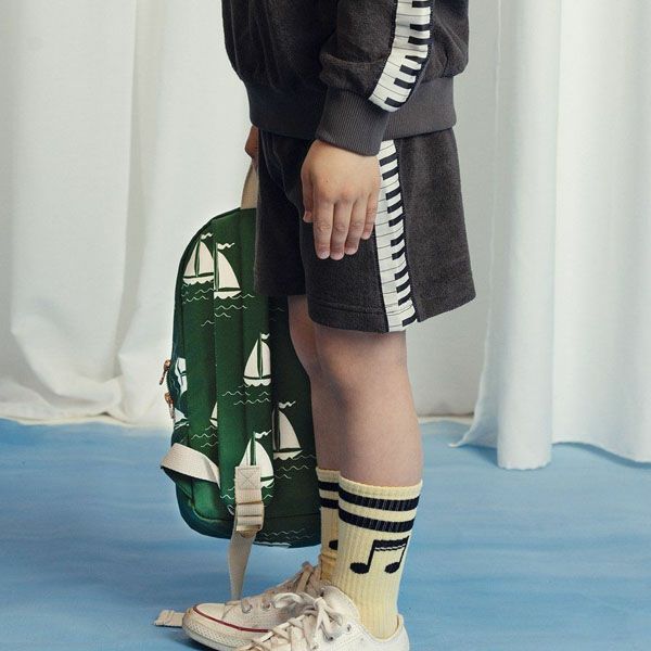 オーガニックコットン キッズテリーショートパンツ Piano