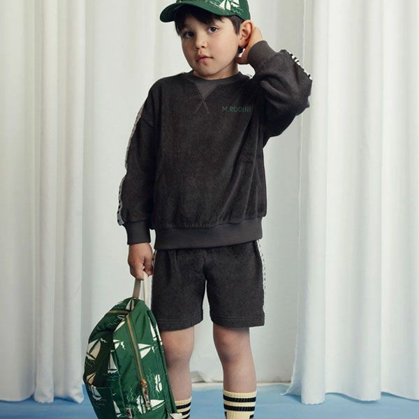 オーガニックコットン キッズテリーショートパンツ Piano