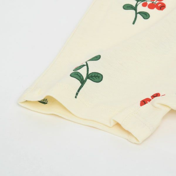 オーガニックコットン ベビー半袖ロンパース Lingonberries