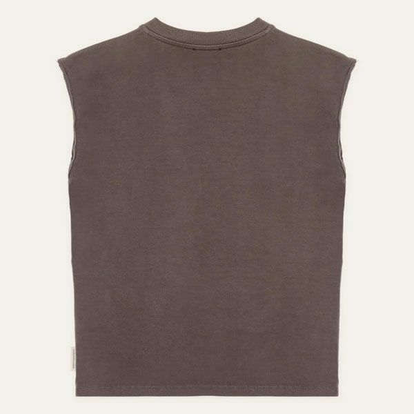 オーガニックコットン キッズ ノースリーブTシャツ Weekend logo