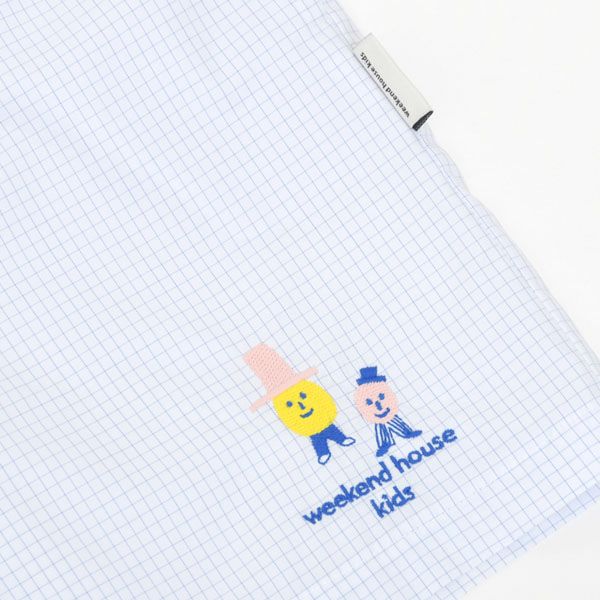 オーガニックコットン キッズ バミューダパンツ Checks