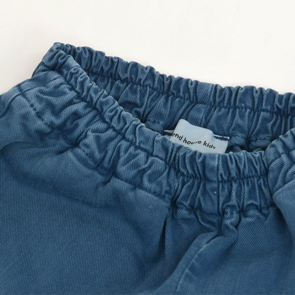 オーガニックコットン キッズ ストレートパンツ