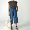 オーガニックコットン キッズ ストレートパンツ