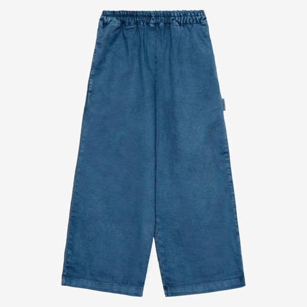 オーガニックコットン キッズ ストレートパンツ