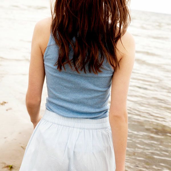 オーガニックコットン フライスタンクトップ