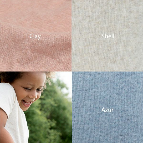 オーガニックコットン キッズ半袖Tシャツ