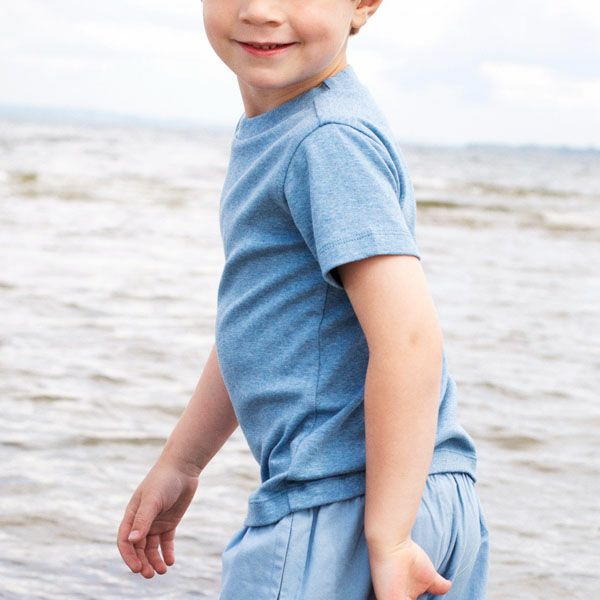 オーガニックコットン キッズ半袖Tシャツ