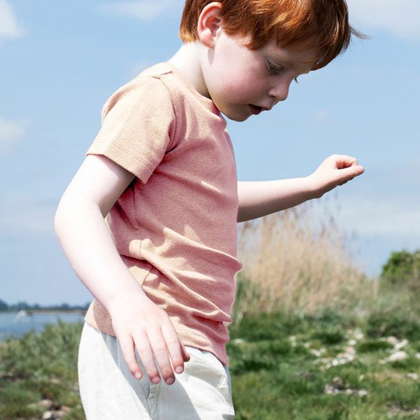 オーガニックコットン キッズ半袖Tシャツ