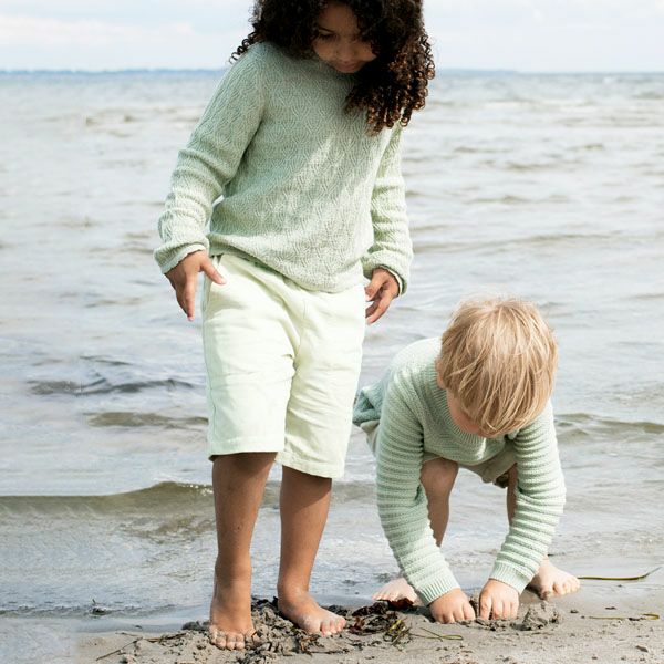 オーガニックコットン キッズ ハーフパンツ（ライトコーデュロイ）