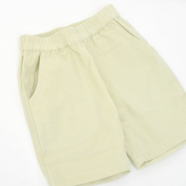 オーガニックコットン キッズ ハーフパンツ（ライトコーデュロイ）