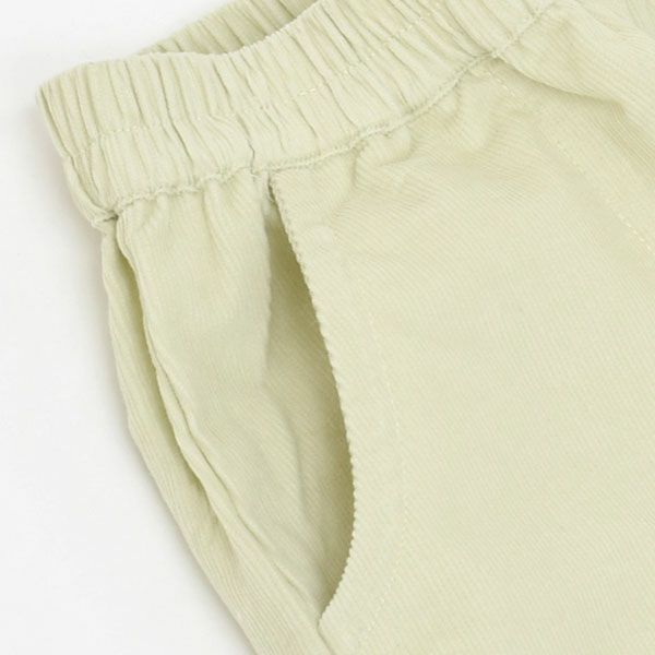 オーガニックコットン キッズ ハーフパンツ（ライトコーデュロイ）