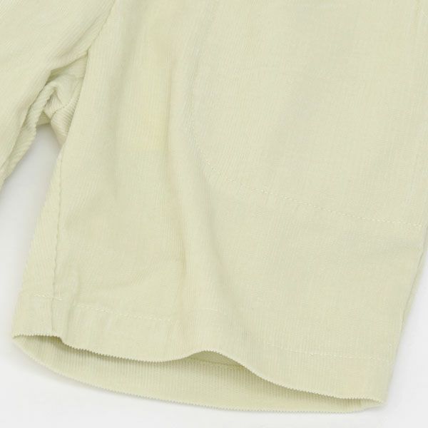 オーガニックコットン キッズ ハーフパンツ（ライトコーデュロイ）