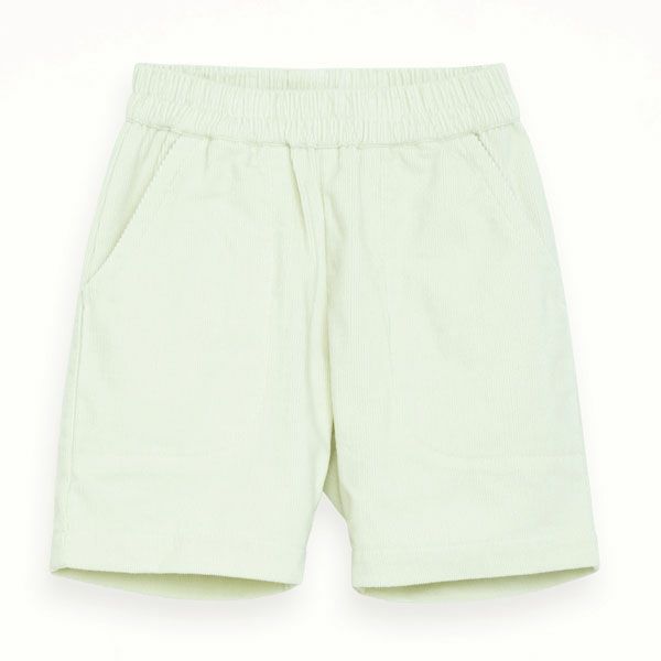 オーガニックコットン キッズ ハーフパンツ（ライトコーデュロイ）