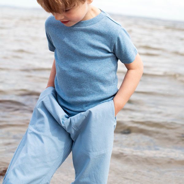 オーガニックコットン キッズ ハーフパンツ（中厚平織り）