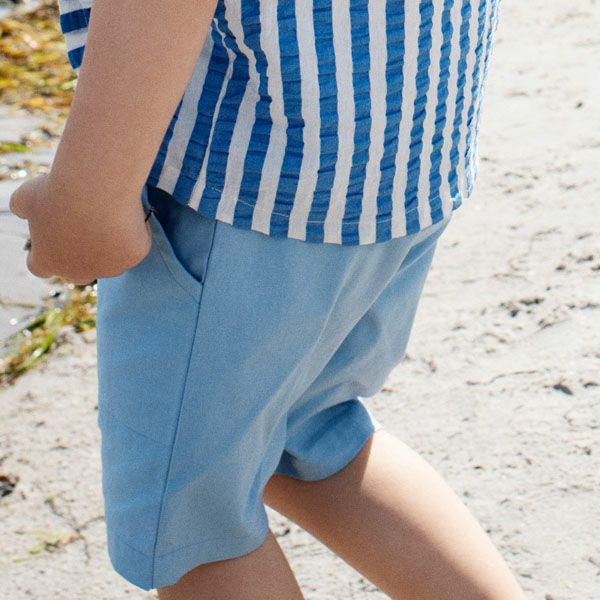 オーガニックコットン キッズ ハーフパンツ（中厚平織り）