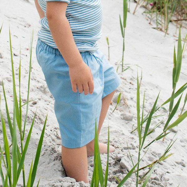 オーガニックコットン キッズ ハーフパンツ（中厚平織り）