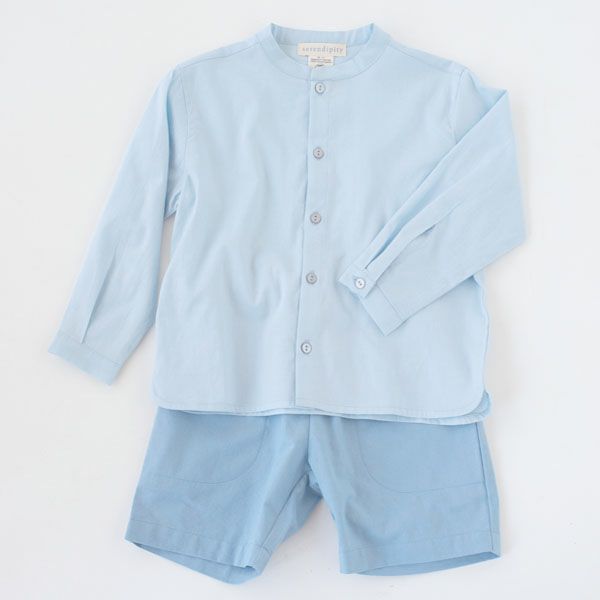 オーガニックコットン キッズ ハーフパンツ（中厚平織り）