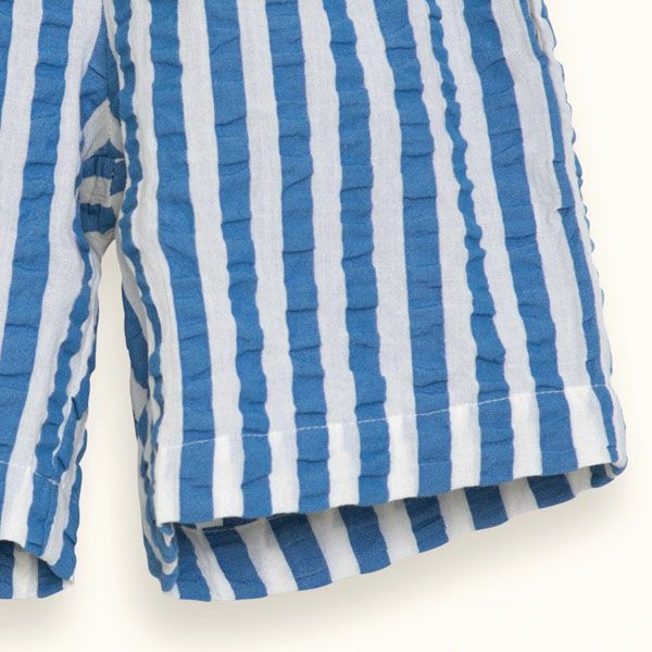 オーガニックコットン キッズ ハーフパンツ（シアサッカー）