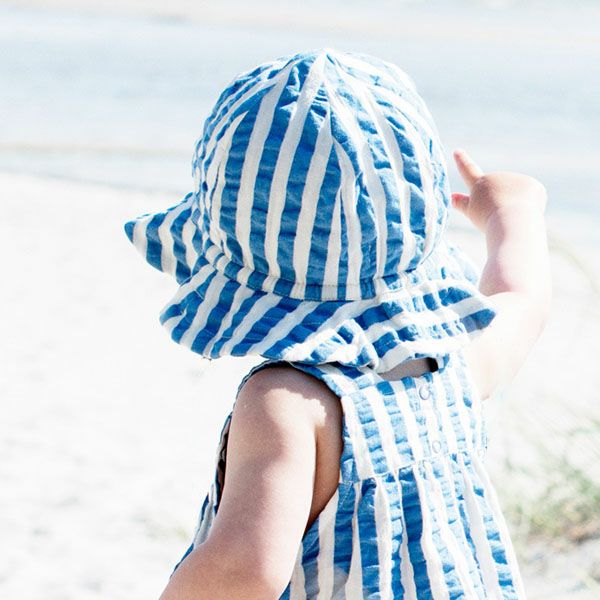 オーガニックコットン キッズサンハット