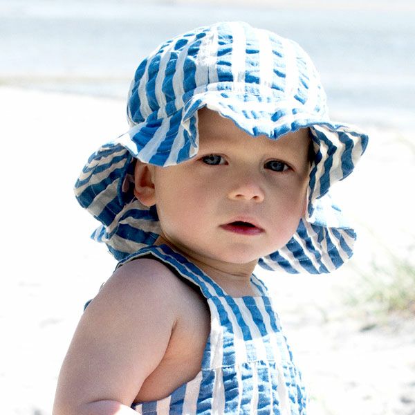 オーガニックコットン キッズサンハット