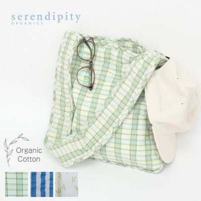 オーガニックコットン キルトショルダーバッグ