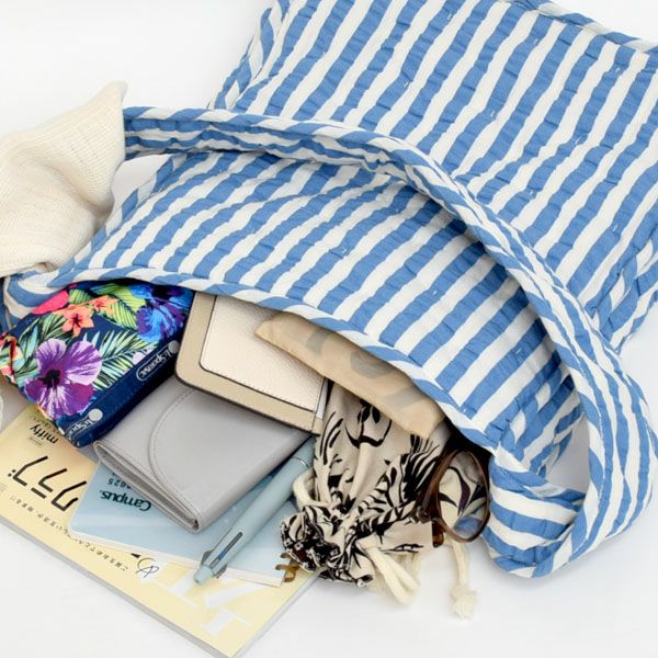 オーガニックコットン キルトショルダーバッグ