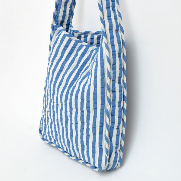 オーガニックコットン キルトショルダーバッグ