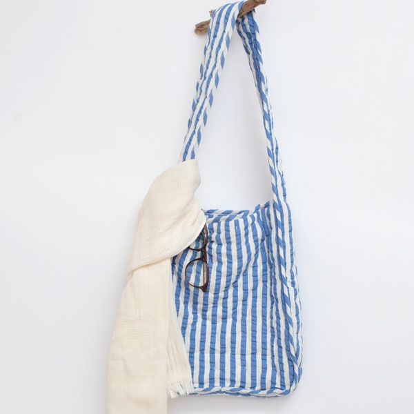 オーガニックコットン キルトショルダーバッグ