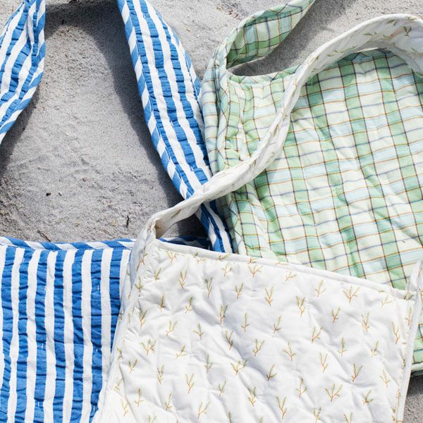 オーガニックコットン キルトショルダーバッグ