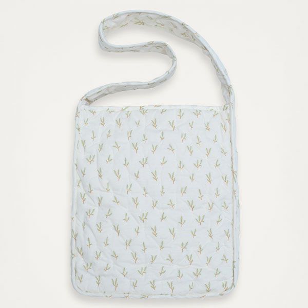 オーガニックコットン キルトショルダーバッグ