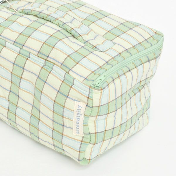 オーガニックコットン バニティポーチ