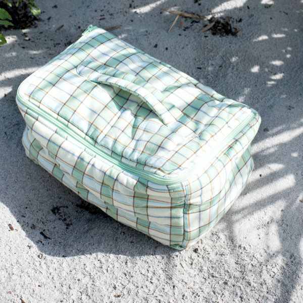 オーガニックコットン バニティポーチ