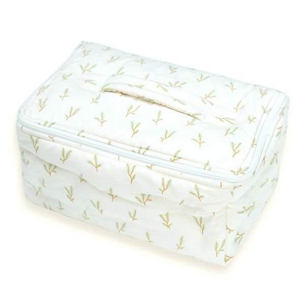 オーガニックコットン バニティポーチ