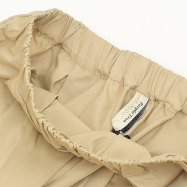 オーガニックコットン ツイル タックスカート