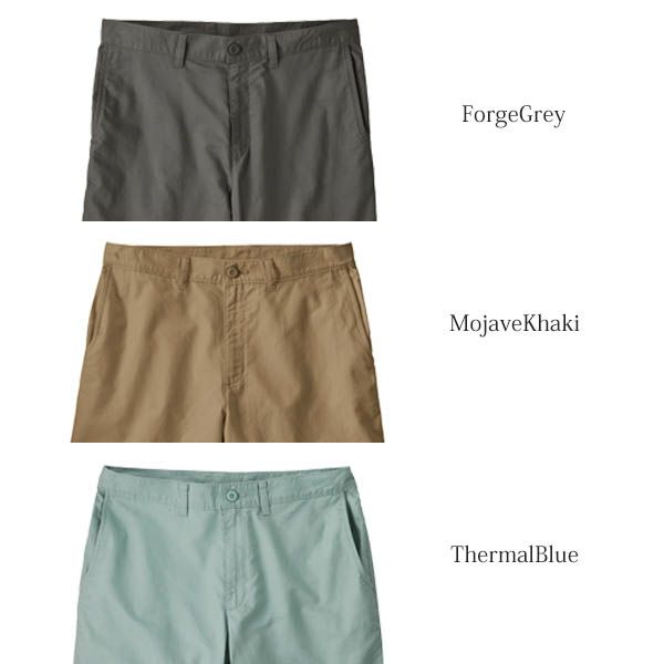 オーガニックコットン メンズ・ライトウェイト・オールウェア・ヘンプ・ショーツ 8インチ