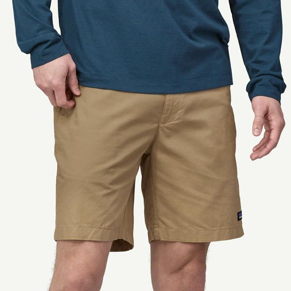 オーガニックコットン メンズ・ライトウェイト・オールウェア・ヘンプ・ショーツ 8インチ